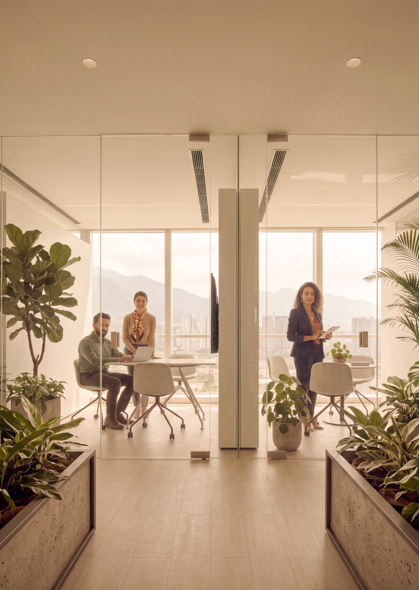 Postventa — oficinas vidrio