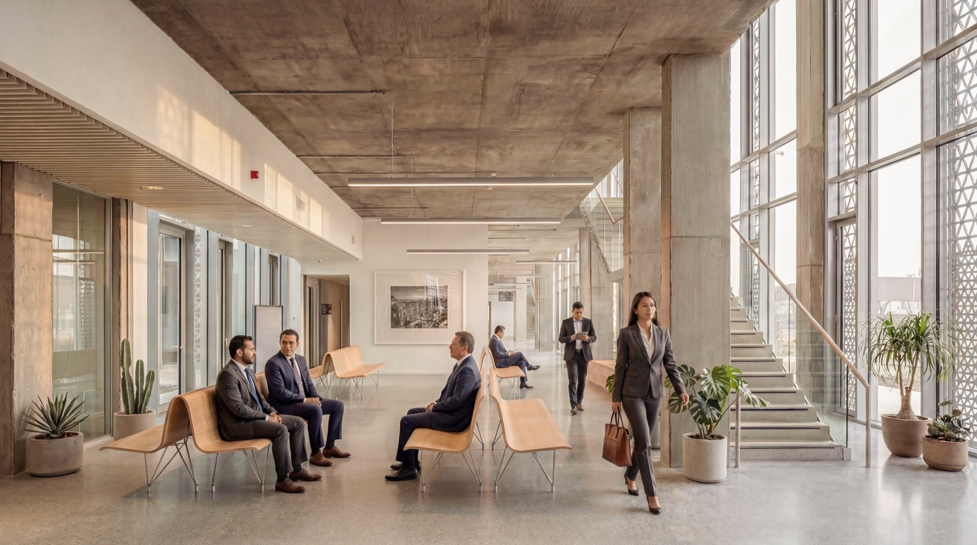 Gran lobby corporativo — Ergospazzio